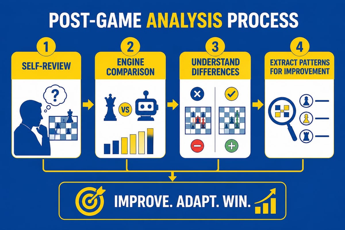Chess engine analysis workflow