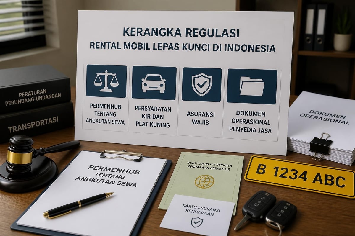 Rental Mobil Bekasi Lepas Kunci: Panduan Lengkap 2026 3 Regulasi dan dokumen legal rental mobil