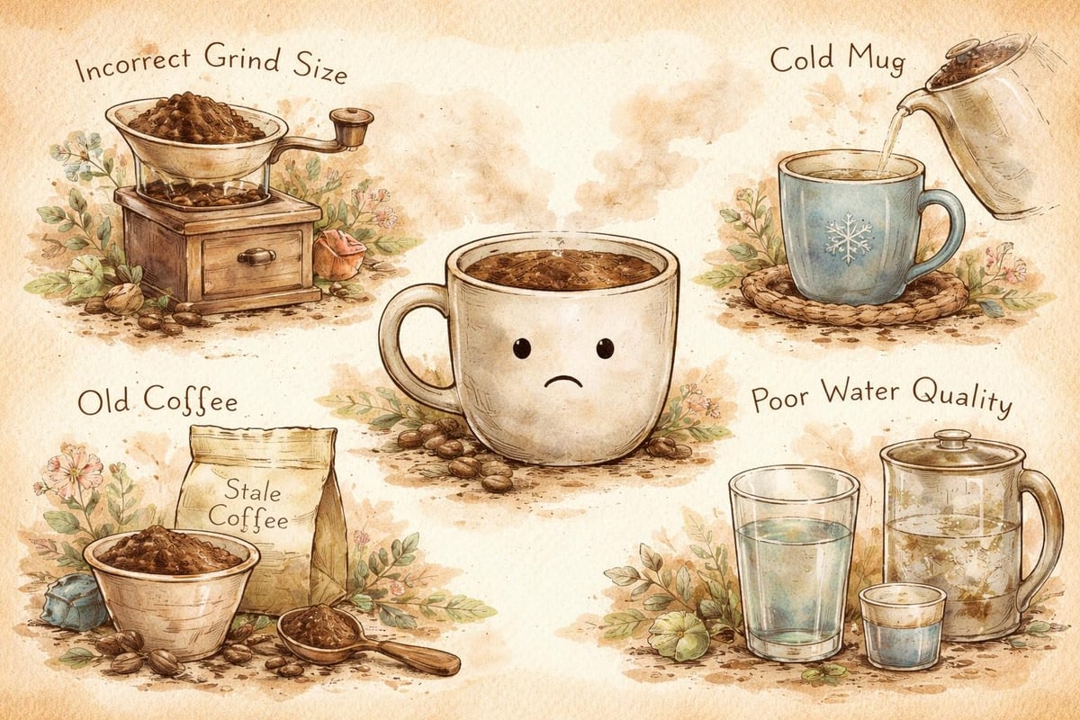 Coffee brewing mistakes
