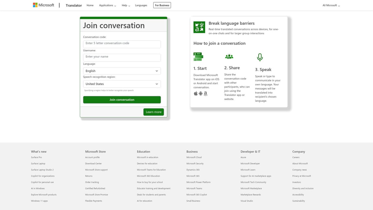 9 Essential Text Translation Software Picks for 2026 - Microsoft Translator