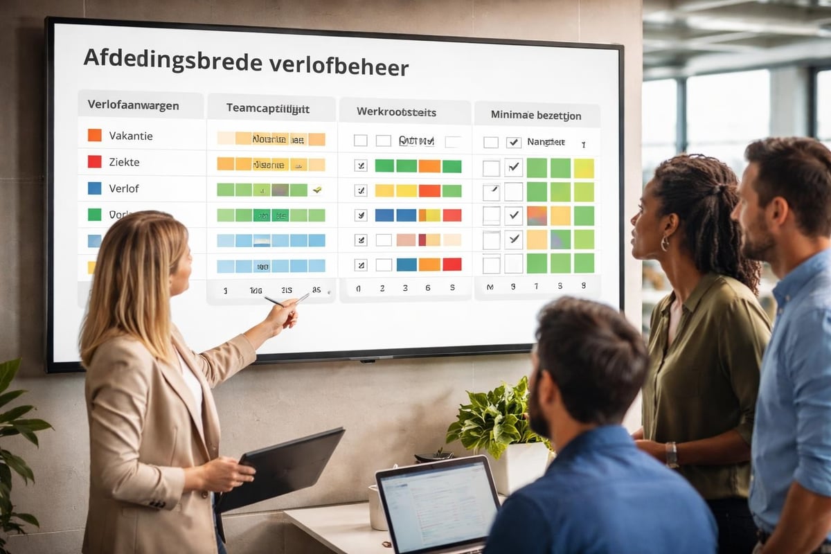 Verlofbeheer voor verschillende teams
