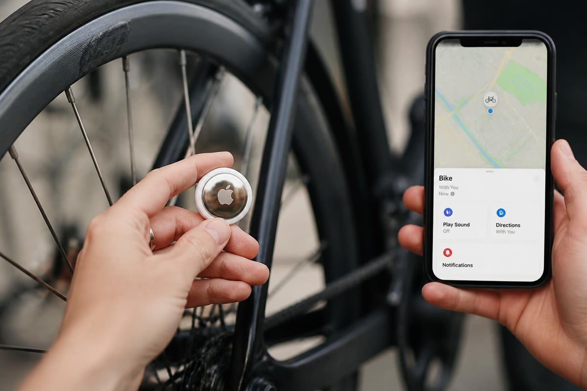 Bike tracking technology options