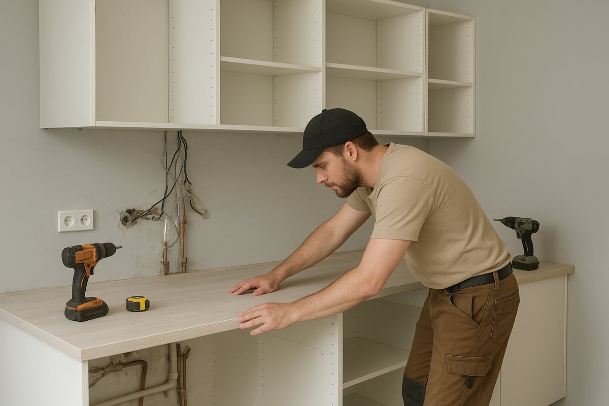 Keittiöasennuksen vaiheet: askel askeleelta