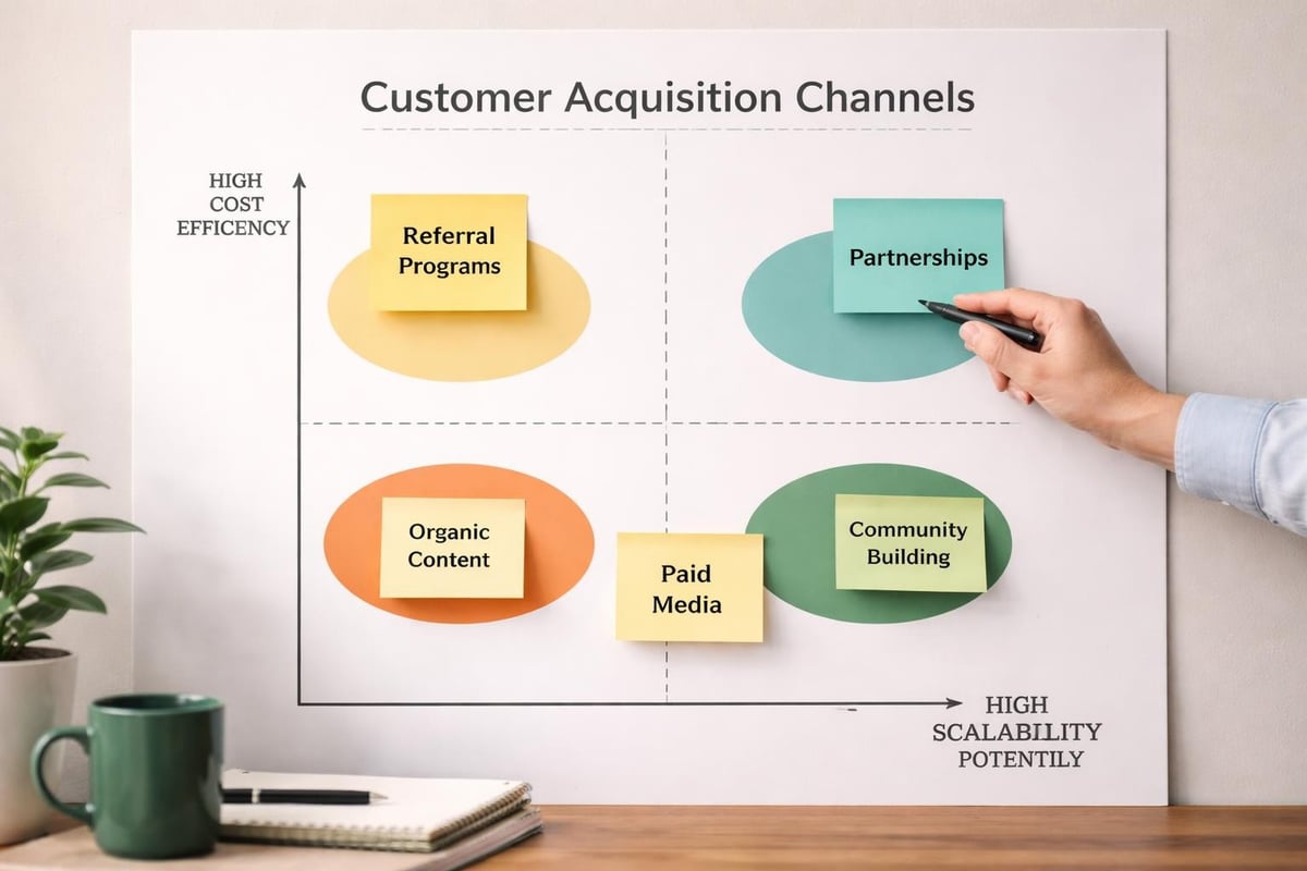 Multi-channel acquisition strategy