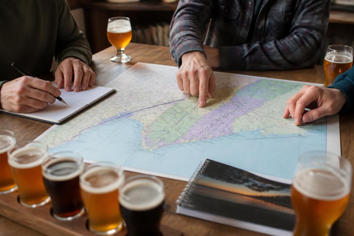 Maine brewery tour planning