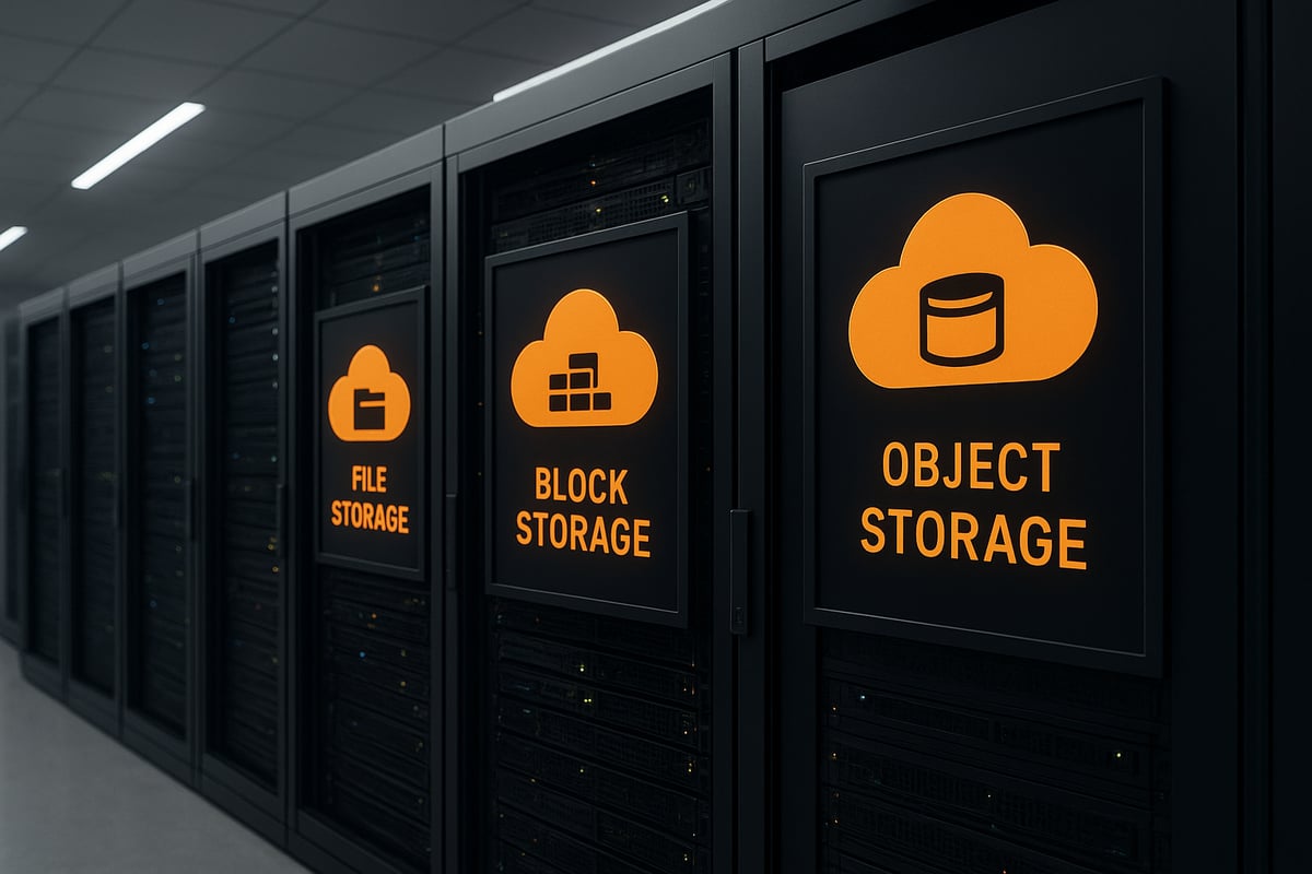 Types of Cloud Storage: File, Block, and Object Explained