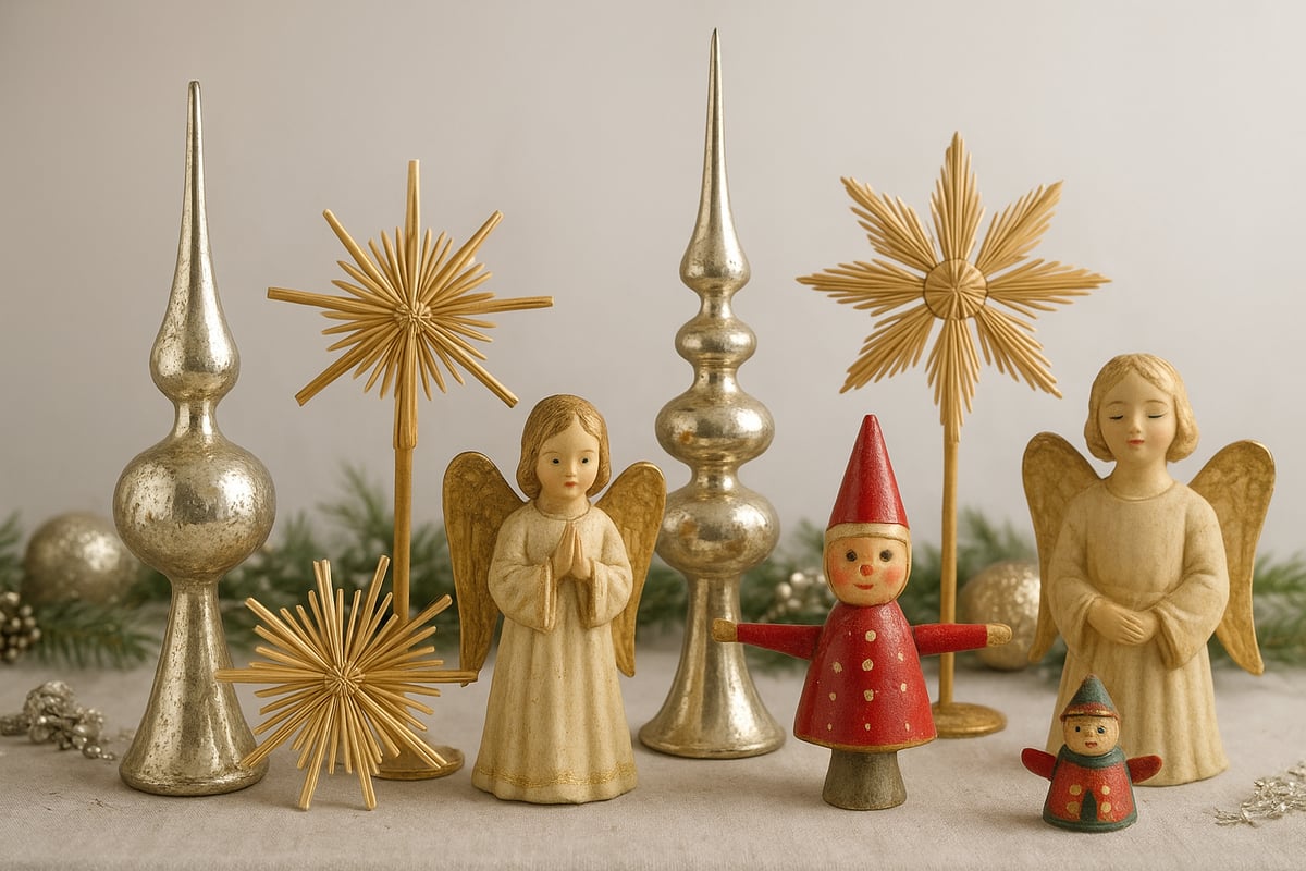Types of Antique Tree Toppers: Materials, Shapes, and Iconic Styles