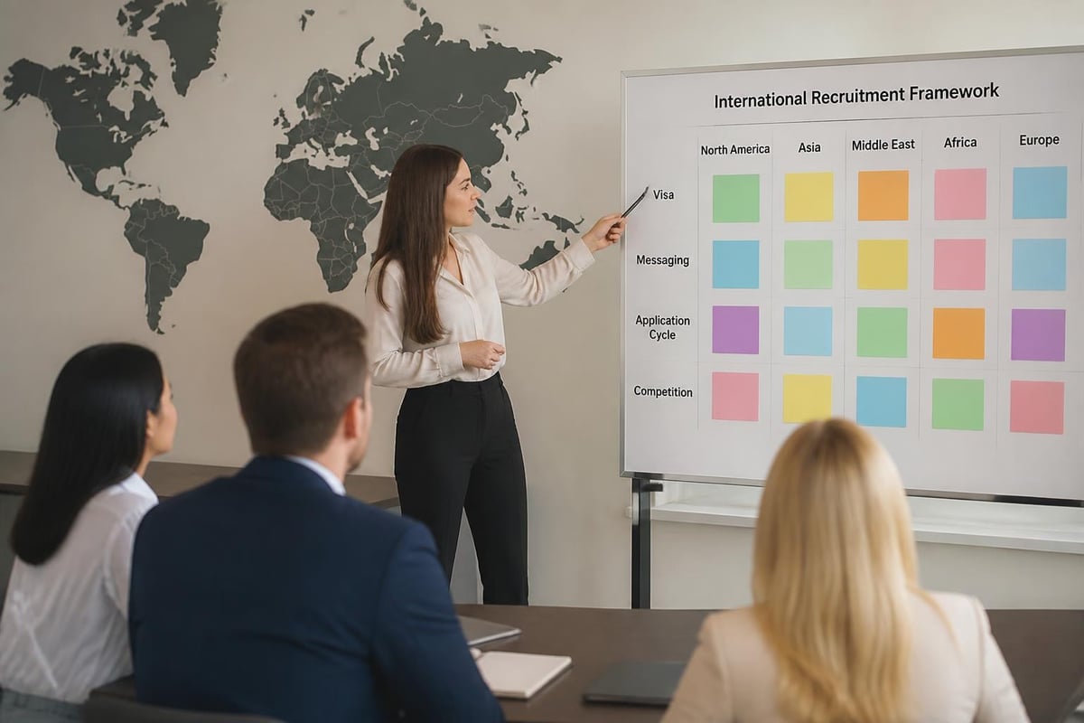 Multi-region recruitment strategy