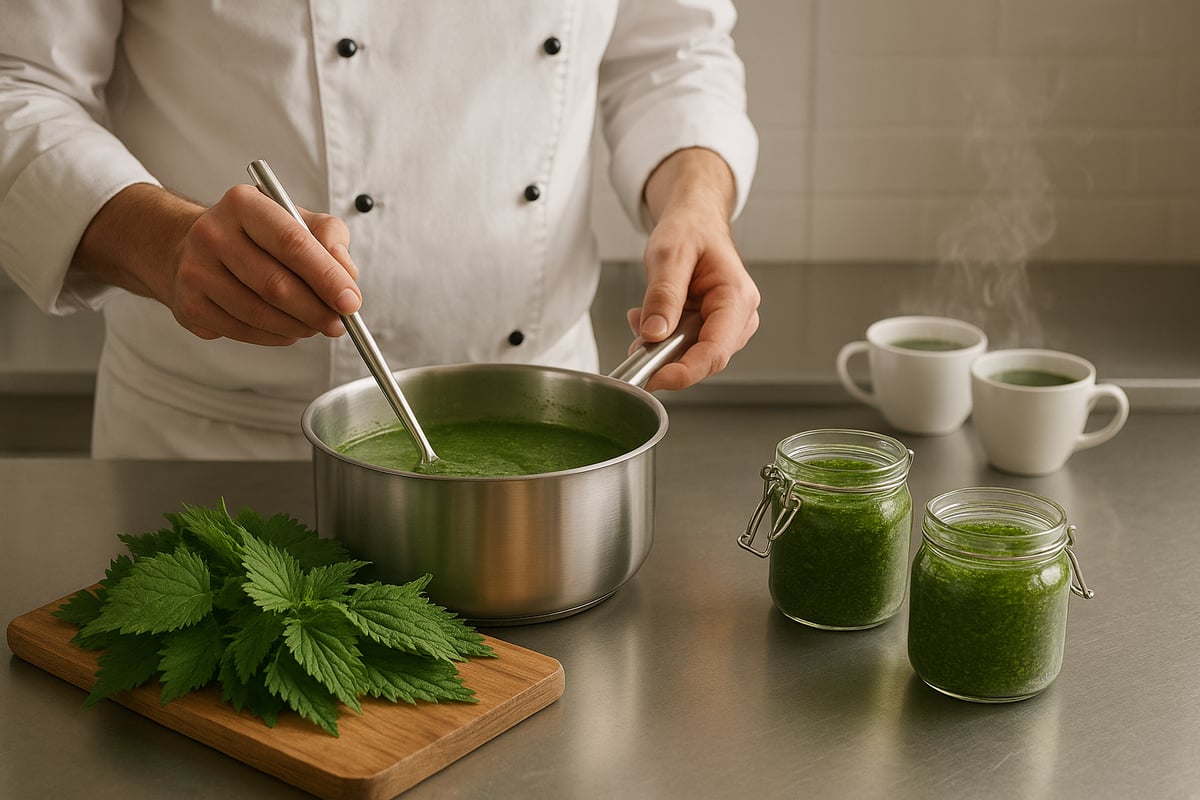 Usages Culinaires et Recettes à Base d’Ortie