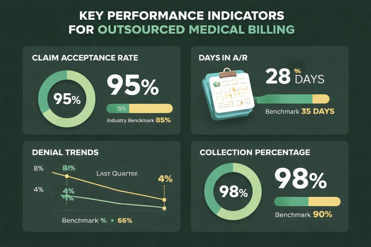 Revenue cycle analytics dashboard