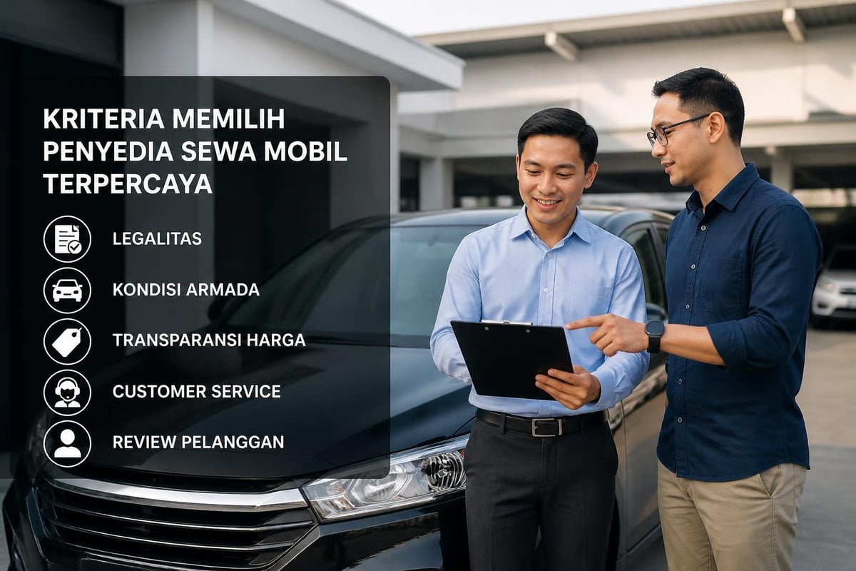 Evaluasi penyedia rental