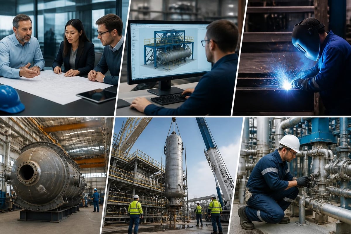 Industrial project lifecycle management