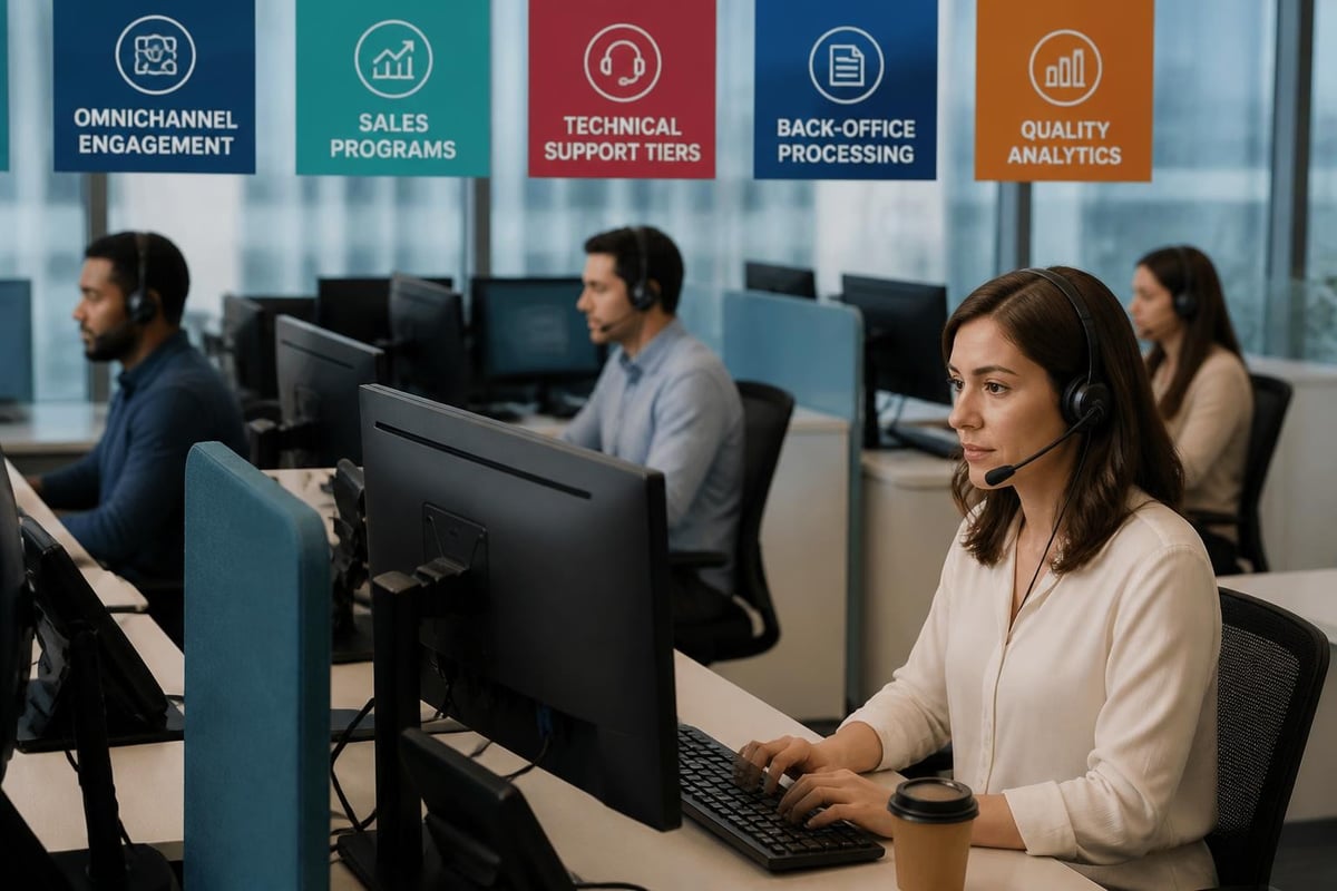 BPO service components