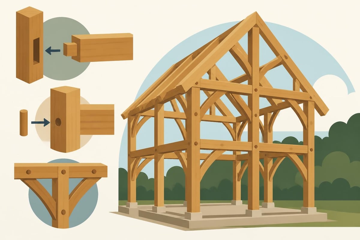 Traditional timber frame joinery