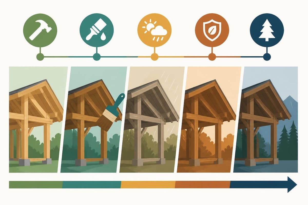 Timber maintenance lifecycle