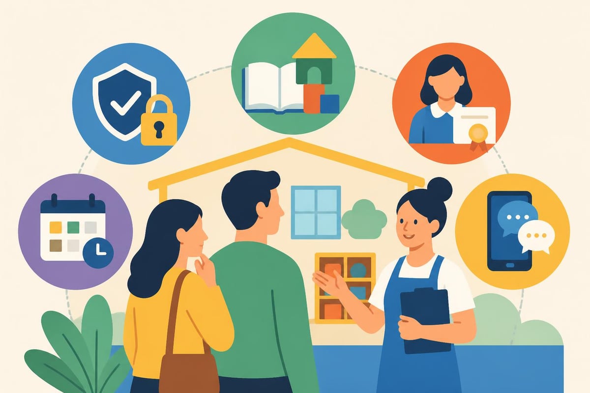 Childcare evaluation criteria
