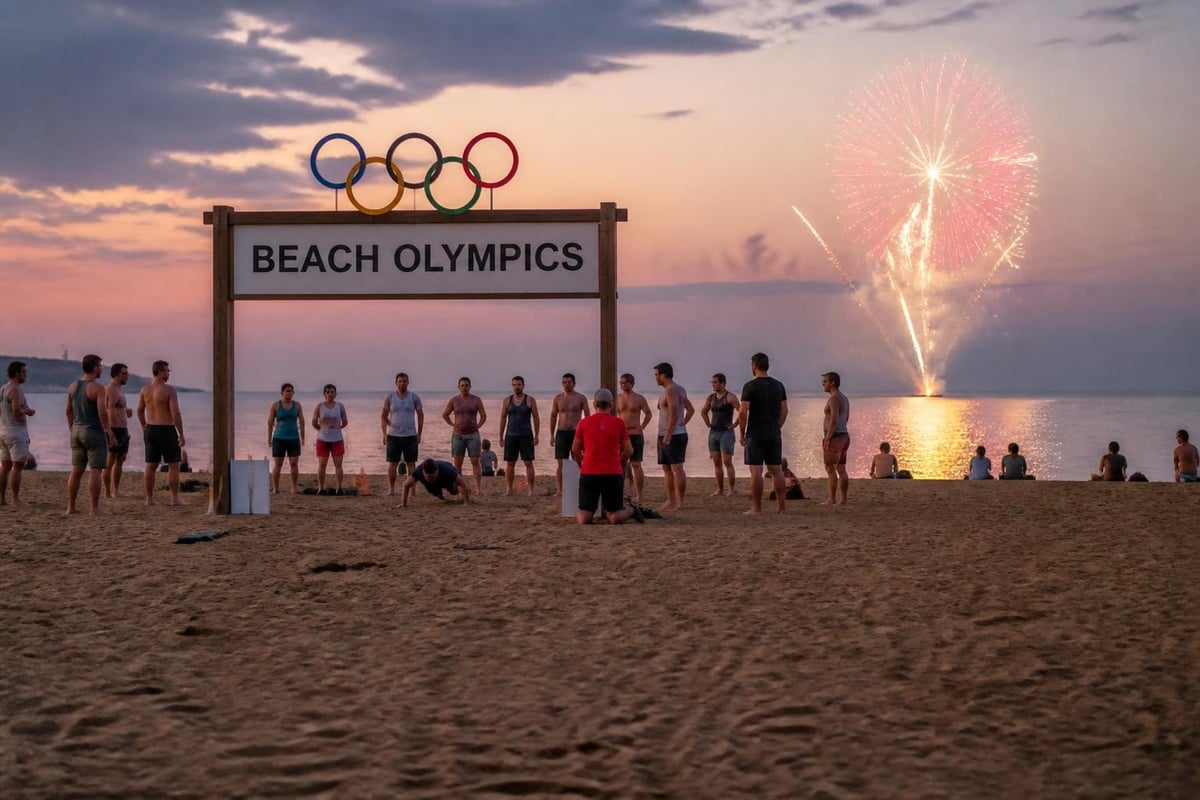 Annual events calendar