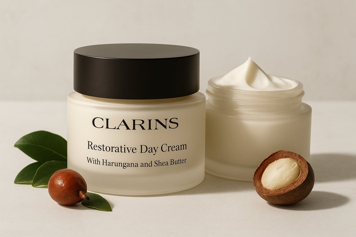 Présentation de la Clarins Restorative Day Cream