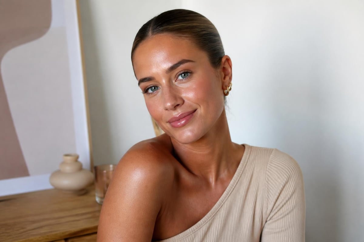 Complete summer glow look