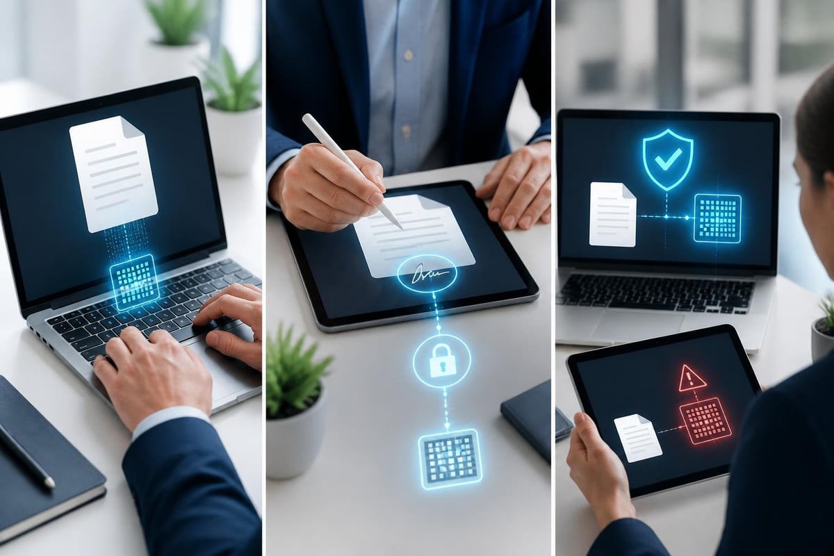 Digital signature verification process