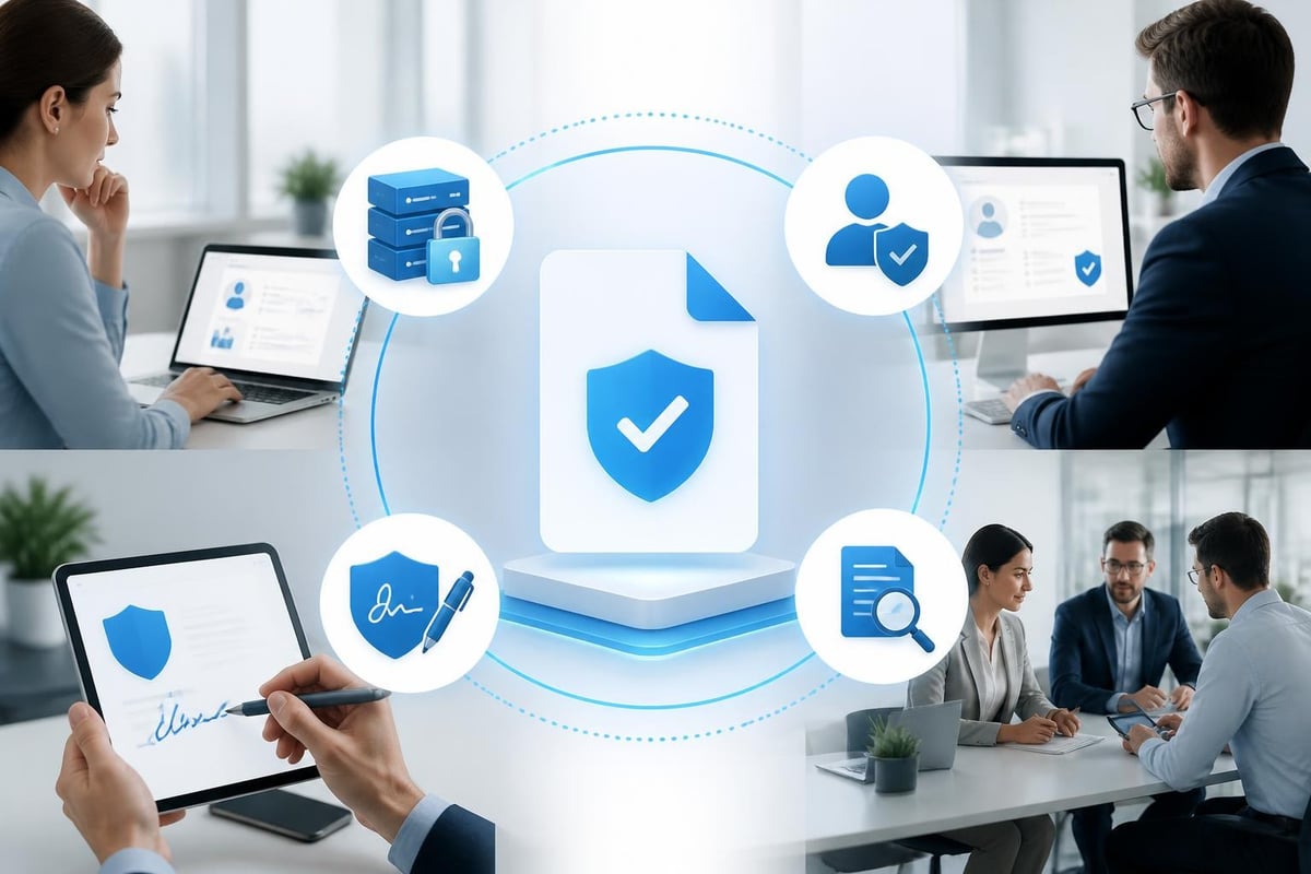 Document security layers