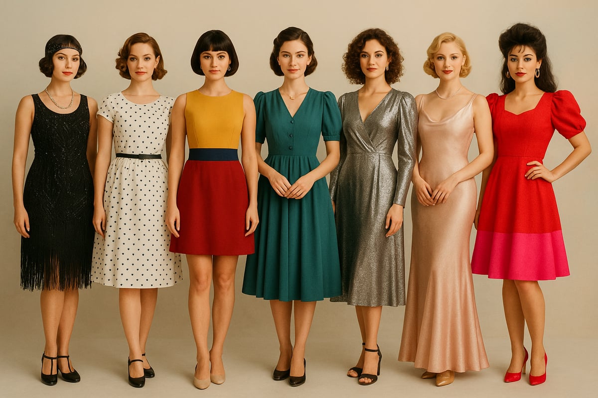 7 Retro Cocktail Dress Styles to Elevate Your 2025 Wardrobe