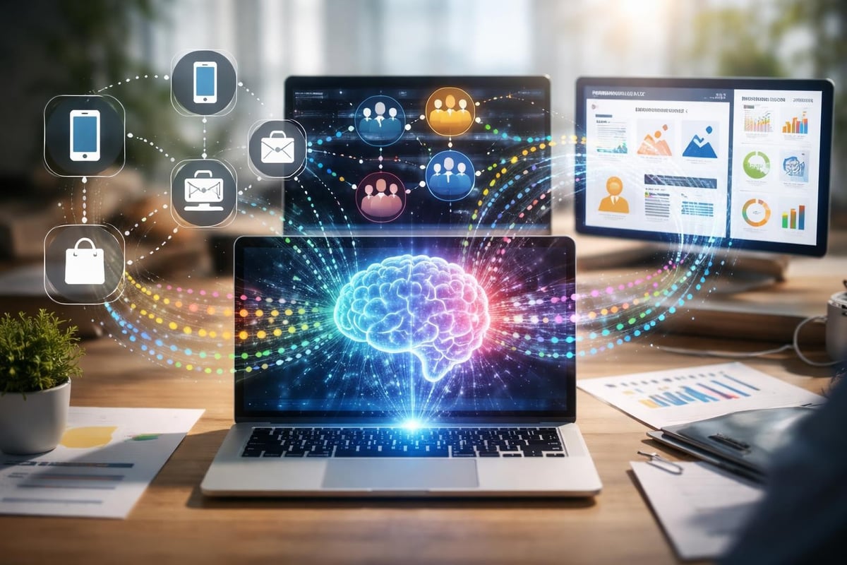 AI digital marketing workflow