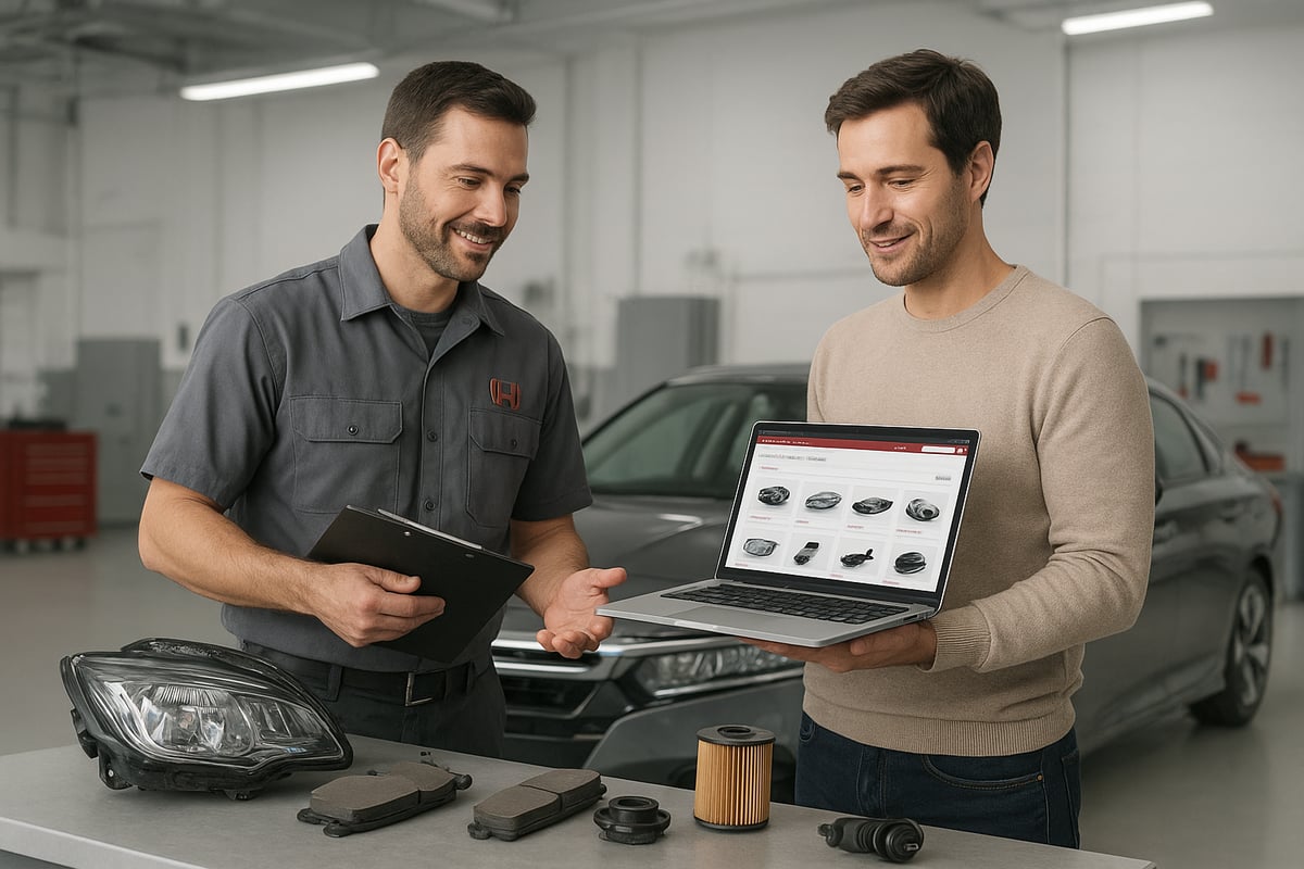 Schritt-für-Schritt: So finden Sie das richtige Honda Ersatzteil