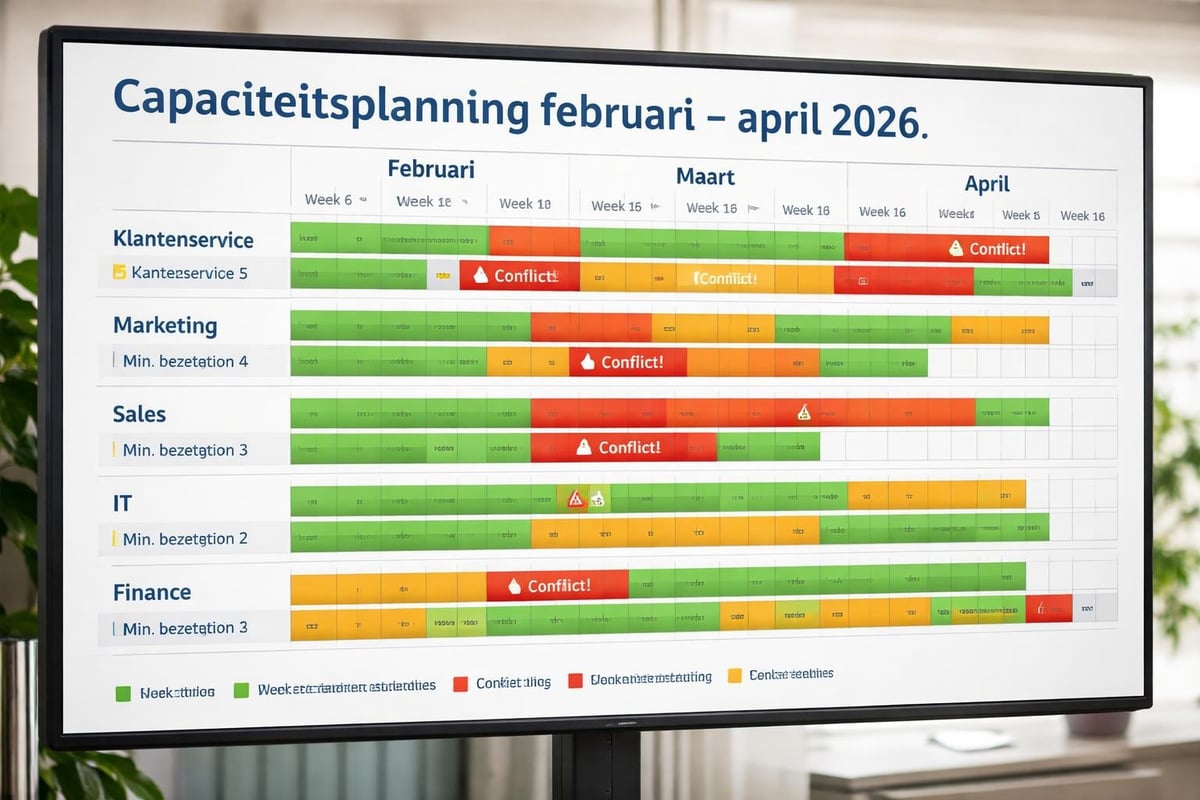 Capaciteitsplanning verlof
