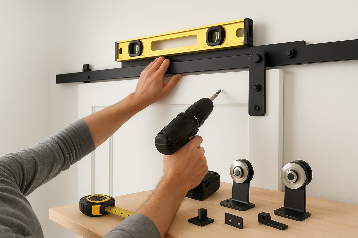 Step-by-Step Installation Guide for Sliding Door Tracks and Hardware