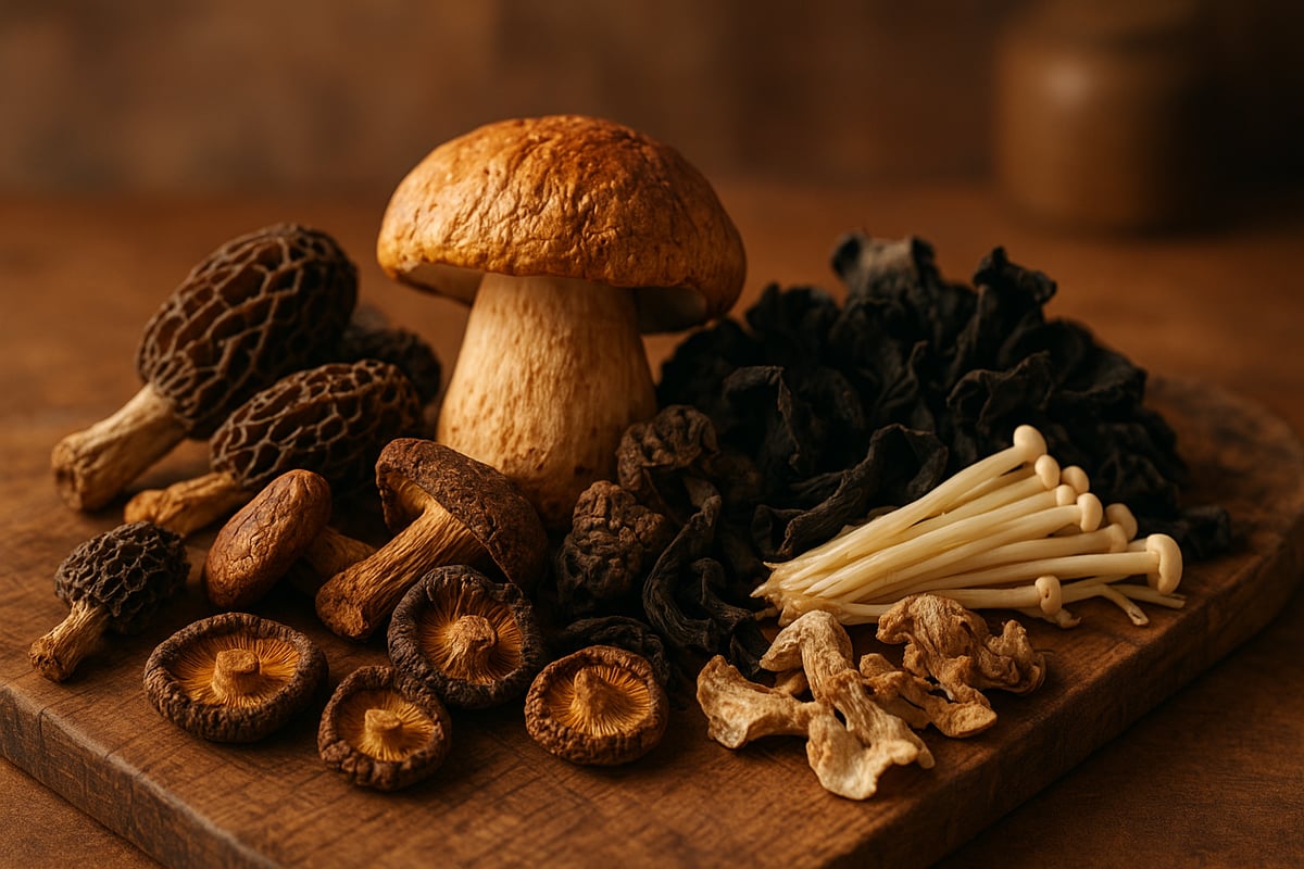 Les Principales Variétés de Champignons Déshydratés et Leurs Usages