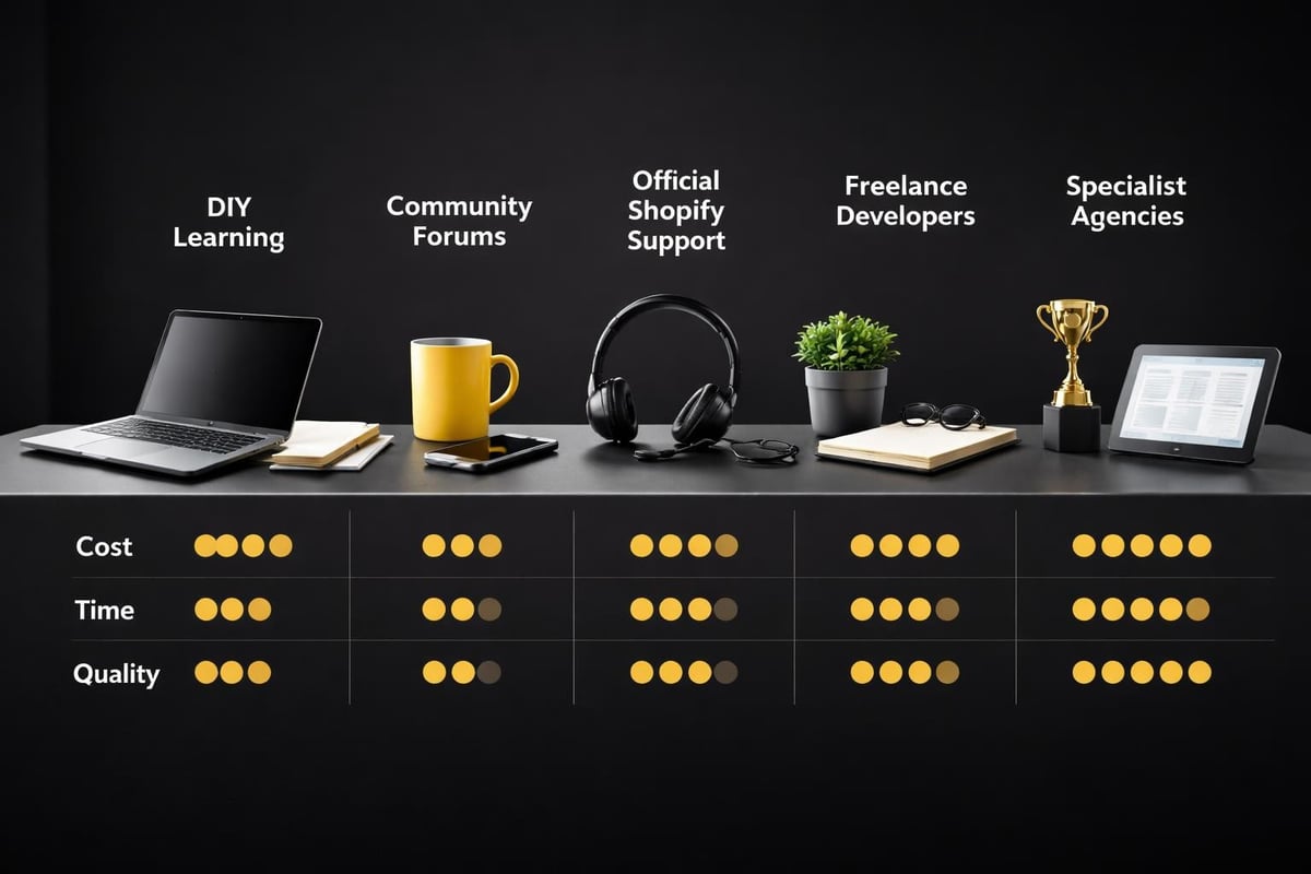 Support cost versus value