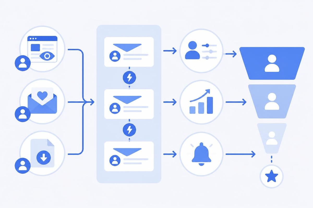 Marketing automation workflow