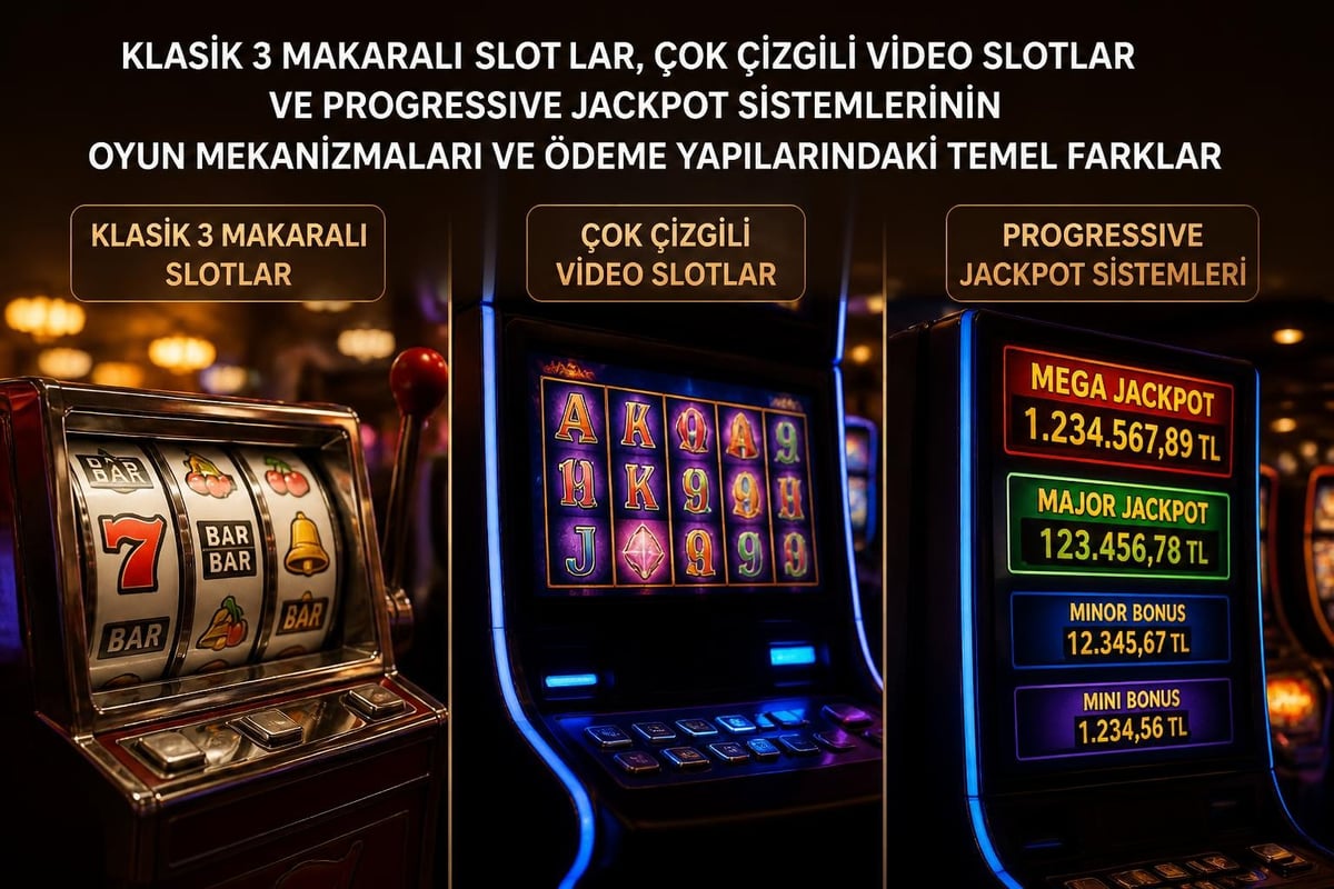 Slot oyun türleri karşılaştırması