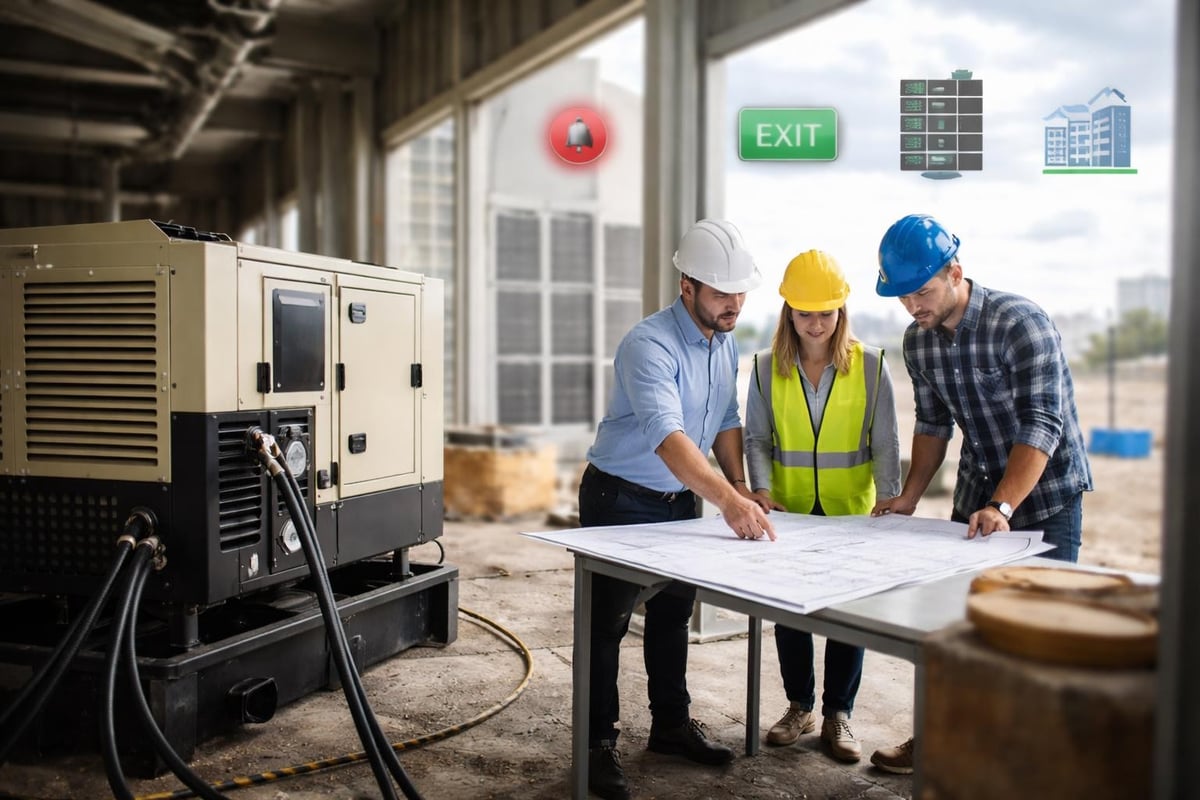 Generator sizing process