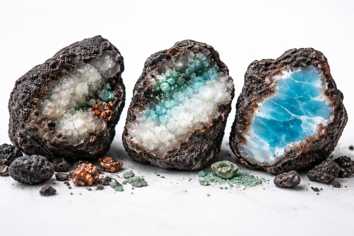 Larimar geological formation process