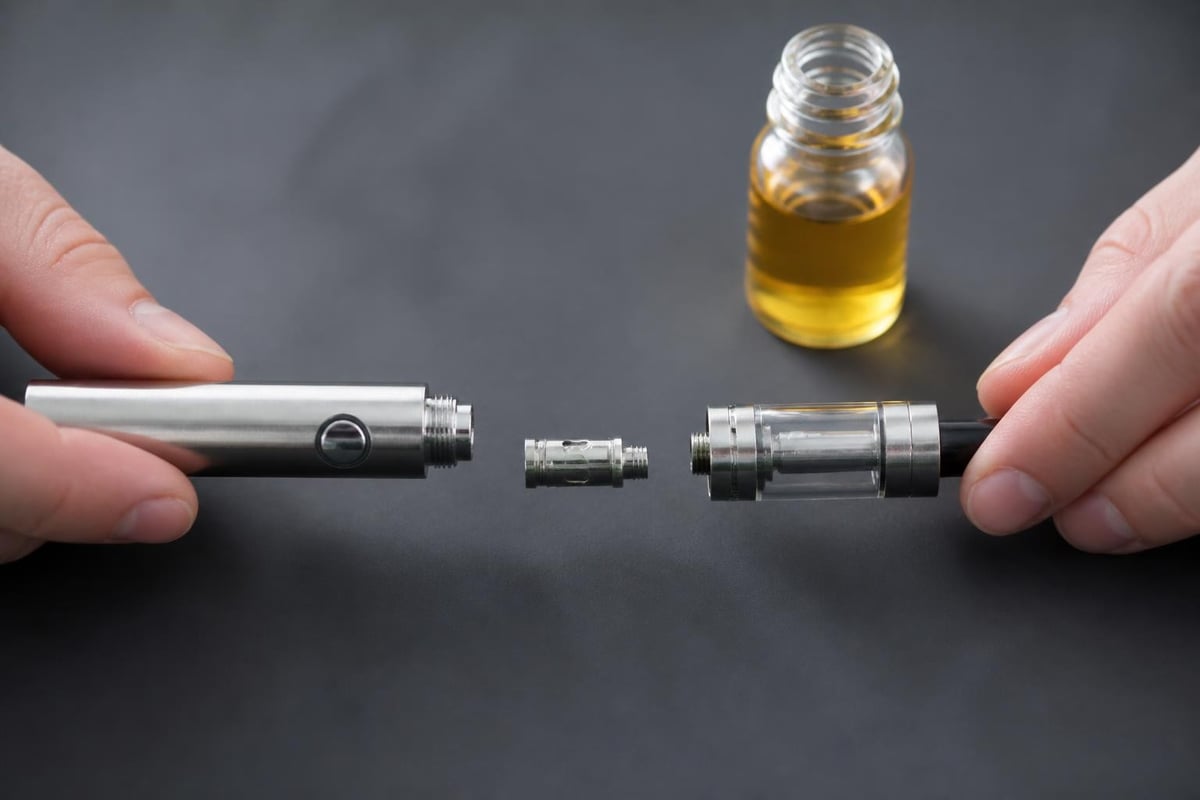 Electronic cigarette components and operation