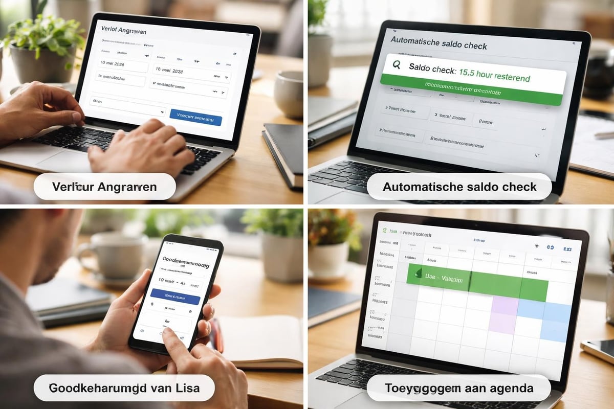 Verlofregistratie workflow