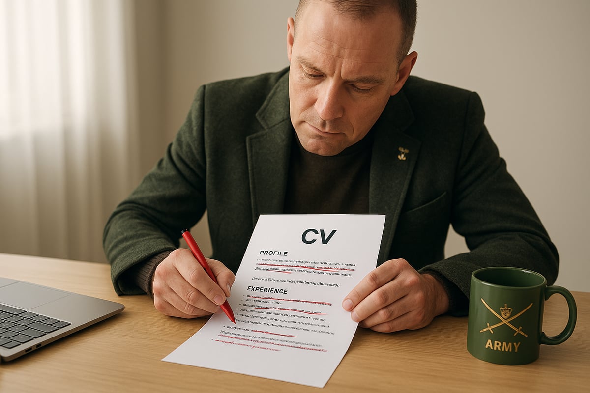 Common Mistakes to Avoid on Military-to-Civilian CVs