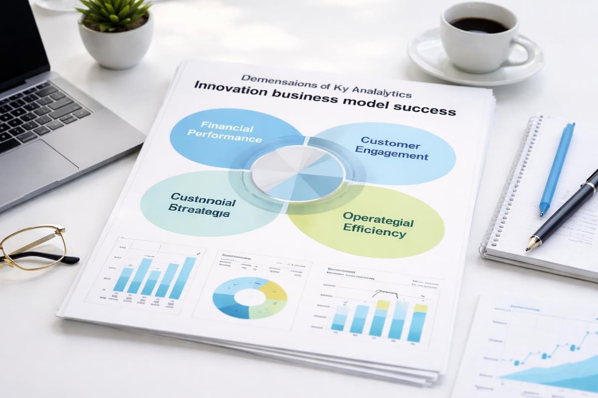 Business model performance dashboard