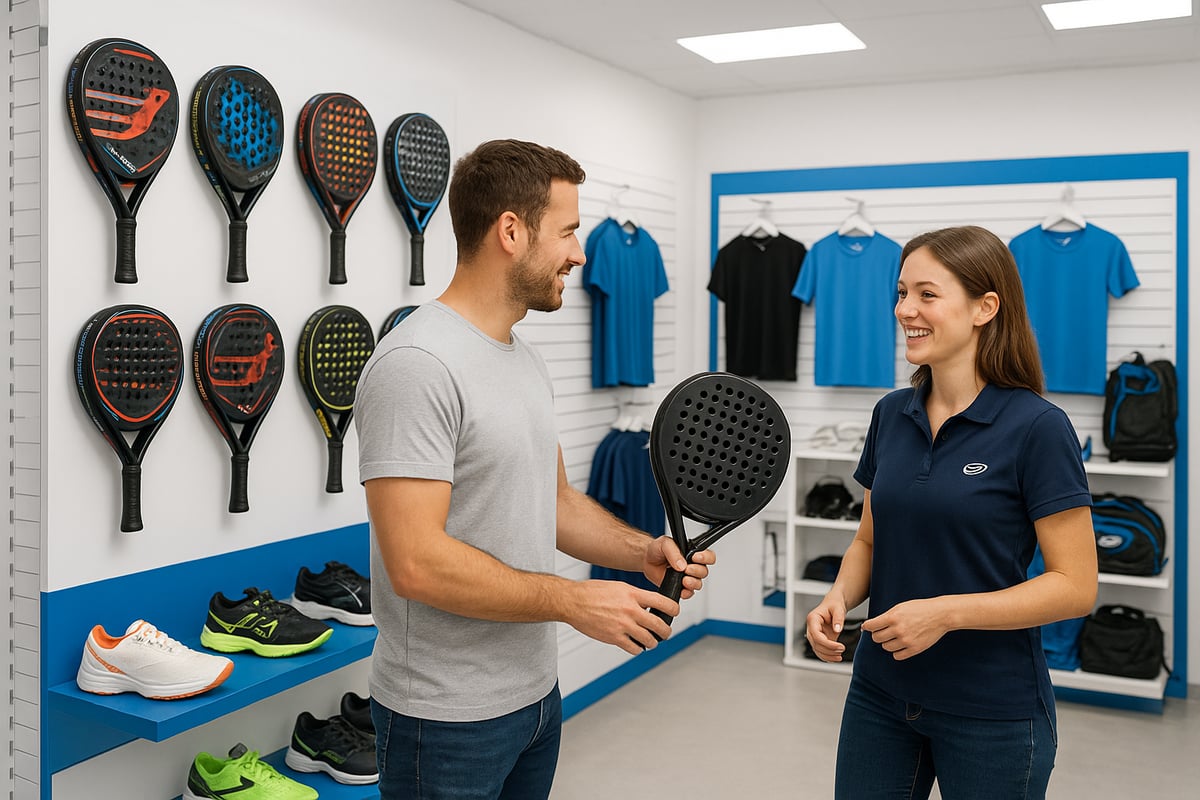Navigating the Padel Shop Experience