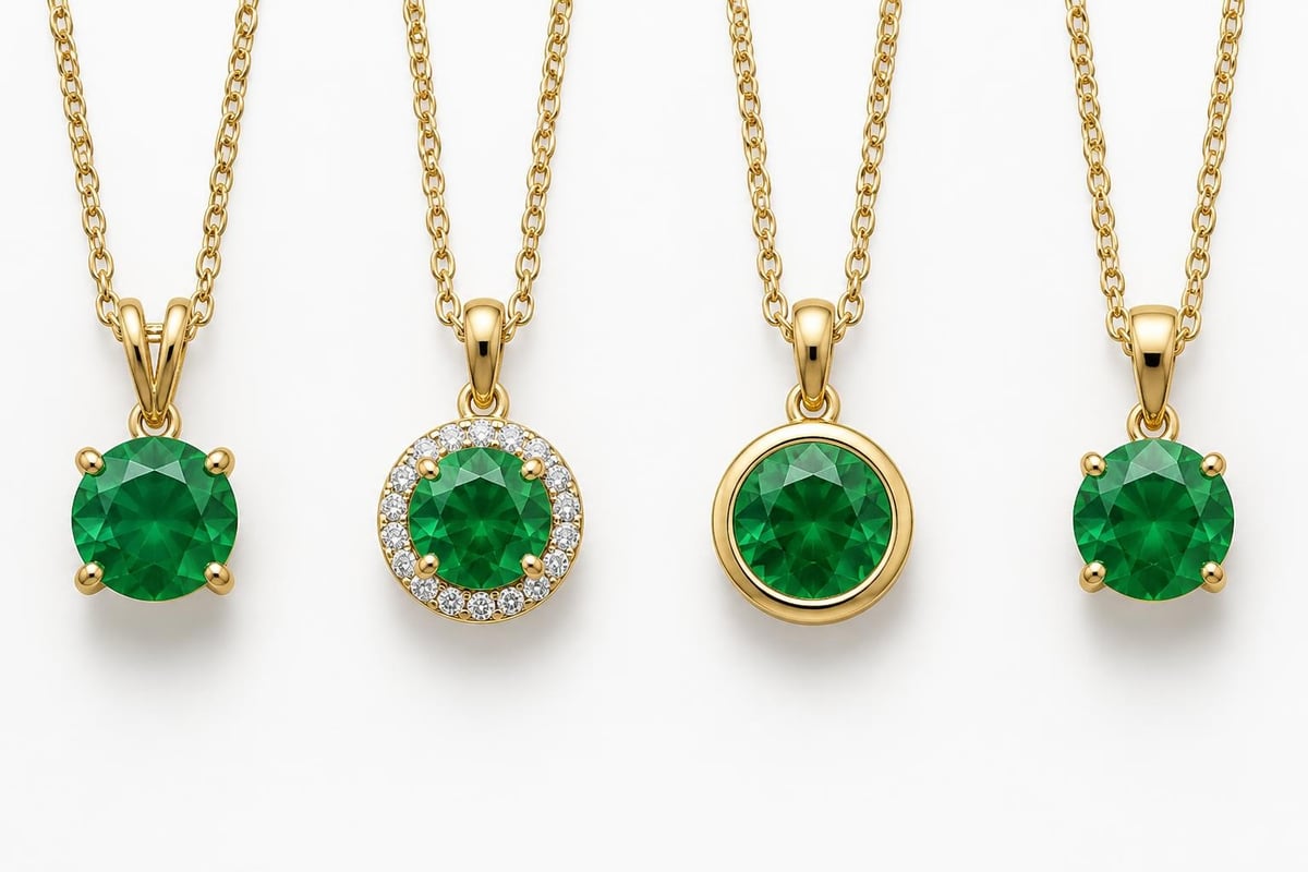 Pendant setting styles