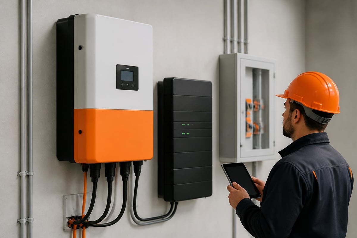 Solar battery integration