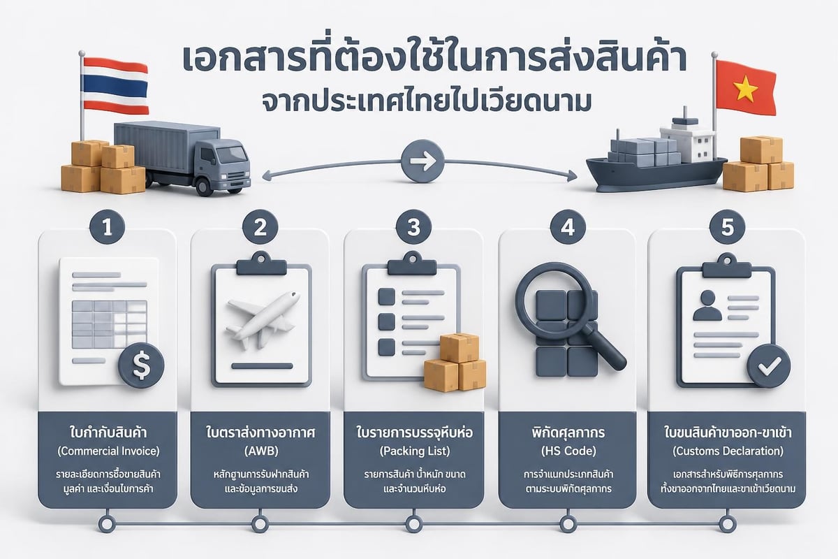 Shipping documents checklist