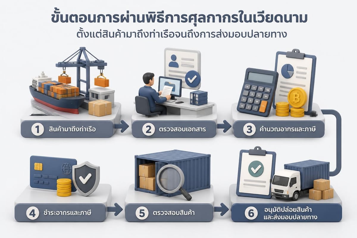 Customs clearance process