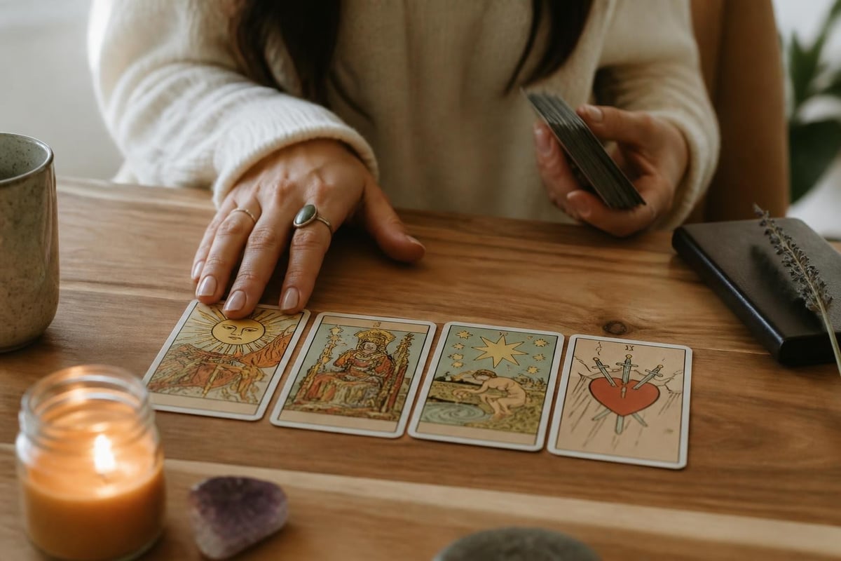 Tarot and wellness connection