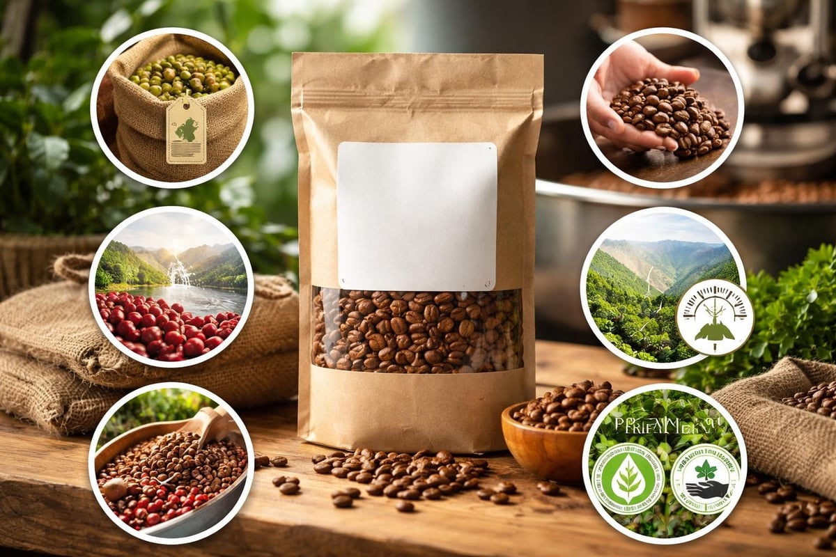 Critères de qualité café en grains