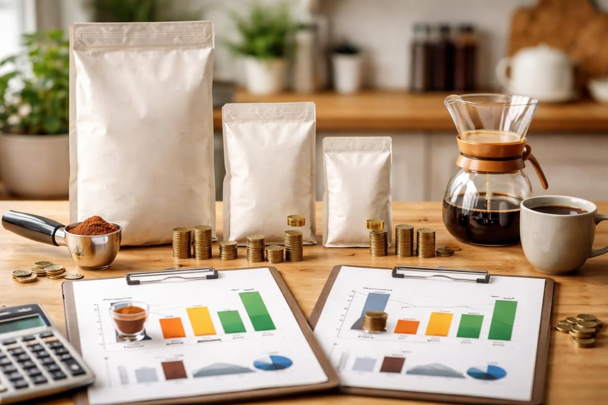 Économies café en grains kilogramme