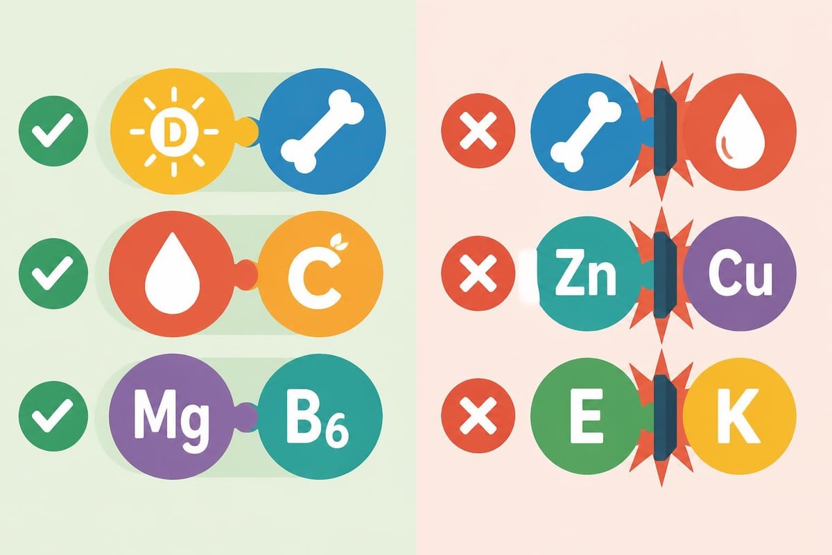 Supplement interaction matrix