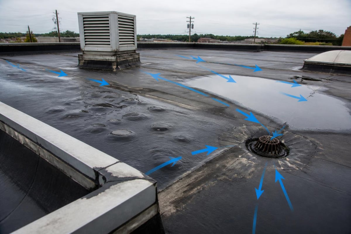 Common commercial roofing problems